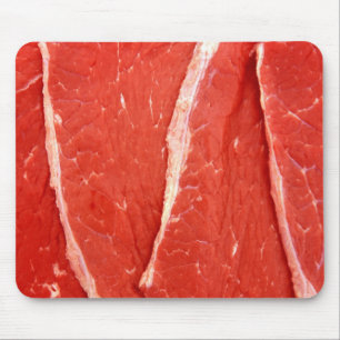 Alfombrilla De Ratón Carne cruda Mousepad/Mousemat del filete de carne