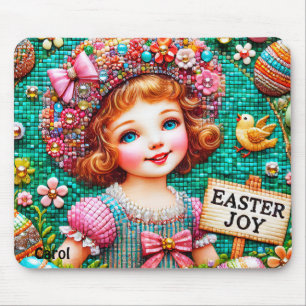 Alfombrilla De Ratón CAROL~ CHICA JOY ORIENTAL DE VINTAGE ~ Pad del rat