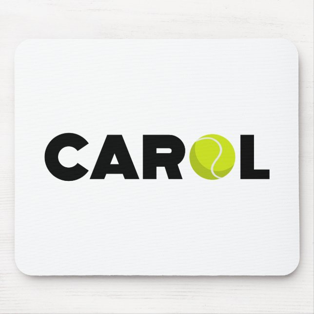 Alfombrilla De Ratón Carol Tennis (Frente)