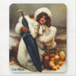 Alfombrilla De Ratón CAROLINA ~ Arte de época ~ Norman Prescott-Davies 