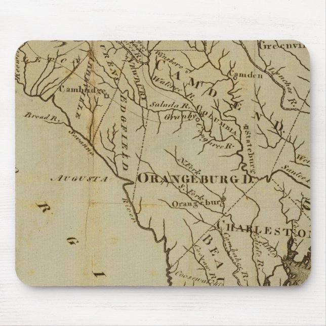 Alfombrilla De Ratón Carolina del Norte 8 (Frente)