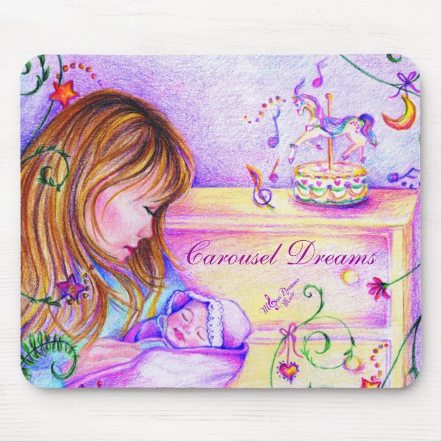 Alfombrilla De Ratón Carousel Dreams Mousepad (Frente)