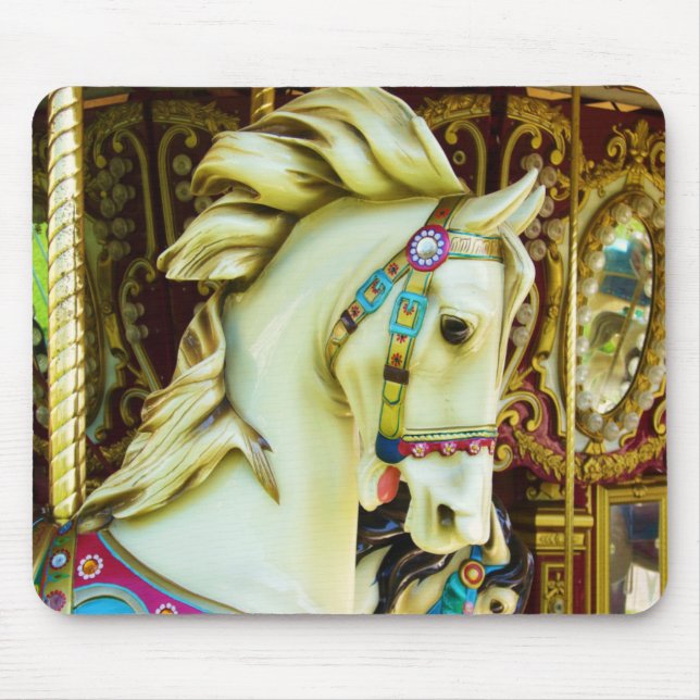 Alfombrilla De Ratón CAROUSEL HORSE ~ Mousepad (Frente)