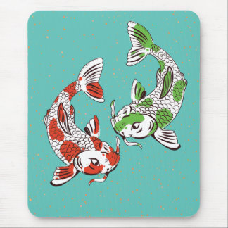 Alfombrilla De Ratón Carpa Koi