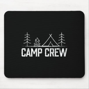 Alfombrilla De Ratón Carpas de tripulación de campamento Amigos Familia