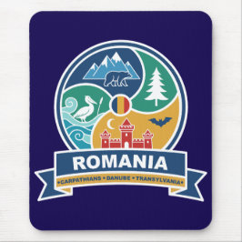 Alfombrilla De Ratón Cárpatos Danubio Transilvania Rumania
