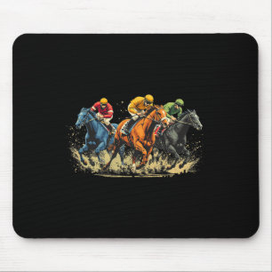 Alfombrilla De Ratón Carreras de caballo Rodeo Caballo de Caballo en pi