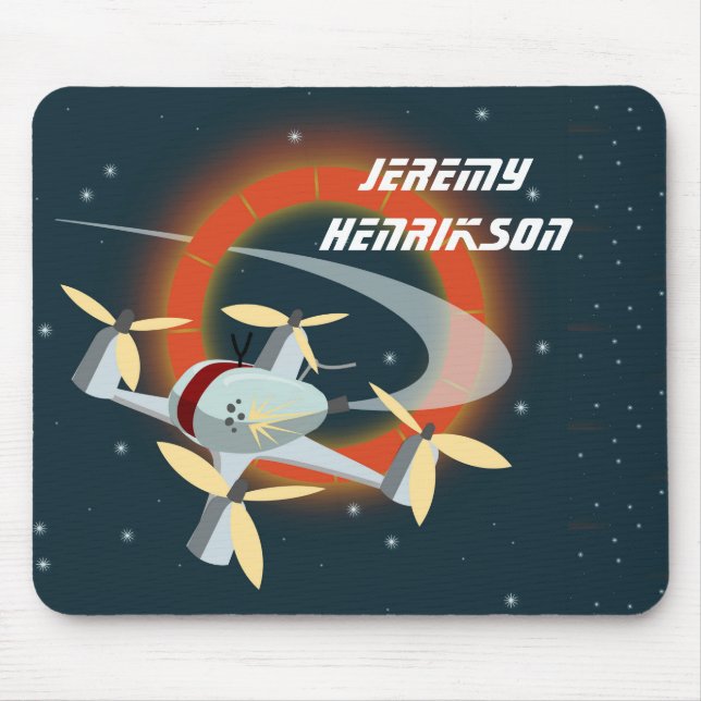 Alfombrilla De Ratón Carreras de drones (Frente)