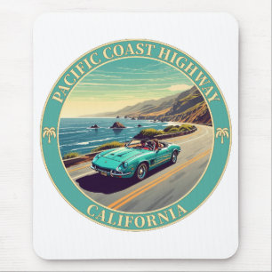 Alfombrilla De Ratón Carretera de la costa del Pacífico, California
