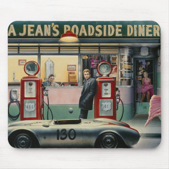 Alfombrilla De Ratón Carretera del destino (Frente)