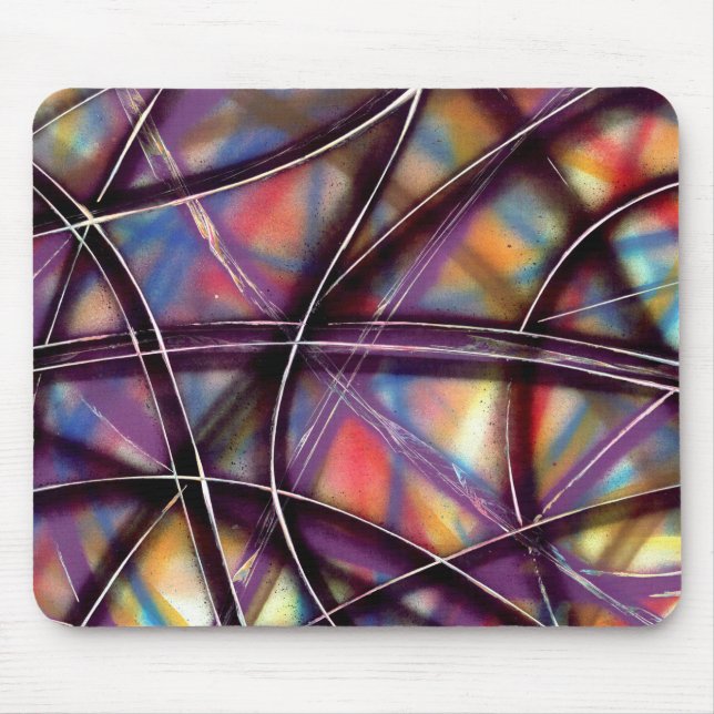 Alfombrilla De Ratón Carretera espacial Funky (Frente)