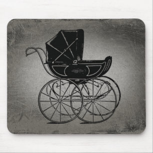 Alfombrilla De Ratón Carrito gótico para bebés