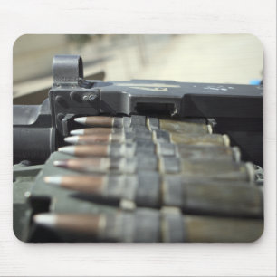 Alfombrilla De Ratón Carros de ametralladora de 50 calibres