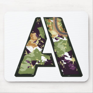 Alfombrilla De Ratón Carta Militar De Estilo De A