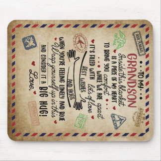 Alfombrilla De Ratón Carta personalizada a mi Gran Hijo, regalo de cump