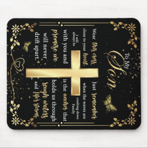 Alfombrilla De Ratón Carta Personalizada A Mi Hijo