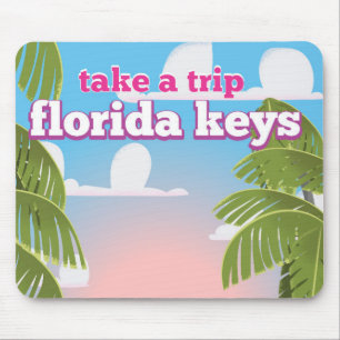 Alfombrilla De Ratón Cartel de viaje a Florida Keys