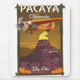 Alfombrilla De Ratón Cartel de viaje al Volcán Pacaya Guatemala