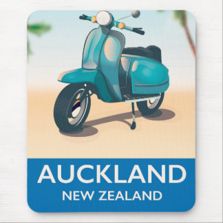 Alfombrilla De Ratón Cartel de viaje de Auckland Nueva Zelanda