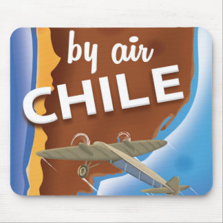 Alfombrilla De Ratón Cartel de viaje vintage de Chile