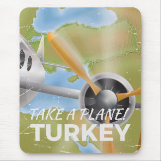 Alfombrilla De Ratón Cartel vintage de viaje a Turquía