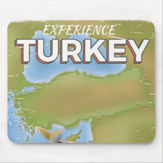 Alfombrilla De Ratón Cartel vintage de viaje a Turquía