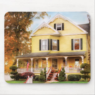 Alfombrilla De Ratón Casa - cordón amarillo - casa ideal