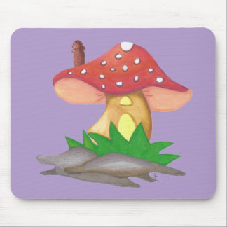 Alfombrilla De Ratón Casa de Cogumelo