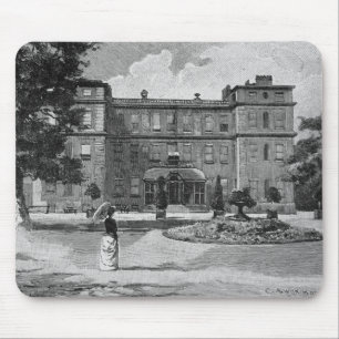 Alfombrilla De Ratón Casa de Marlborough, del jardín, 1863
