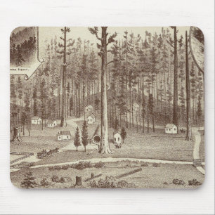 Alfombrilla De Ratón Casa de verano, residencia Lewis