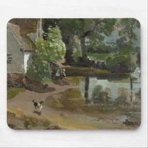 Alfombrilla De Ratón Casa de Willy Lott, cerca del molino de Flatford,