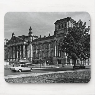 Alfombrilla De Ratón Casa del parlamento del Reichstag de Berlín vintag