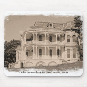 Alfombrilla De Ratón Casa histórica del Victorian en Austin