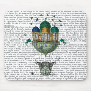 Alfombrilla De Ratón Casa mariposa