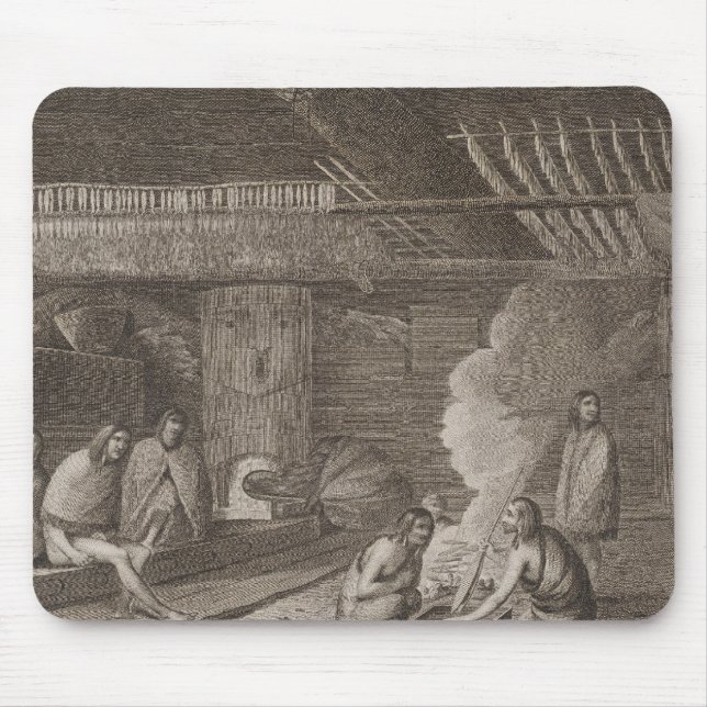 Alfombrilla De Ratón Casa Nootka en Columbia Británica (Frente)