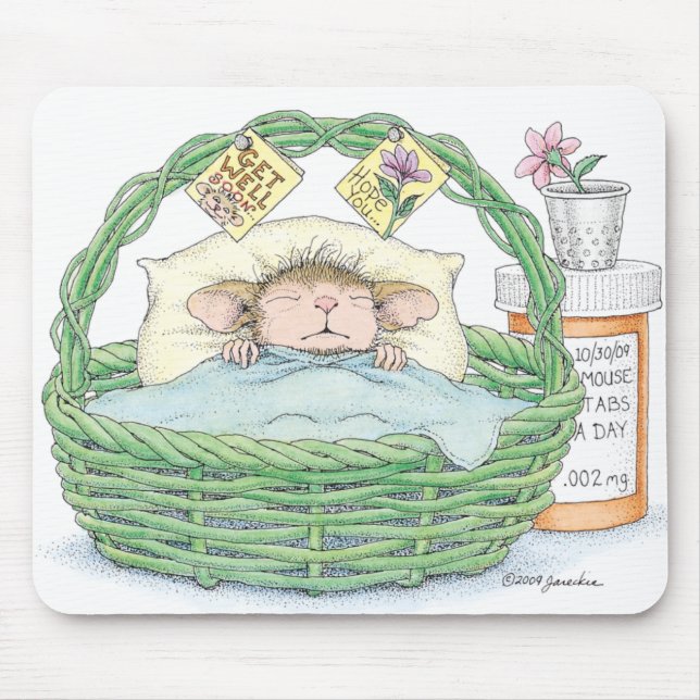 Alfombrilla De Ratón Casa-Ratón Designs® - (Frente)