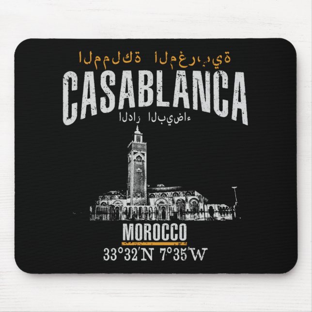 Alfombrilla De Ratón Casablanca (Frente)
