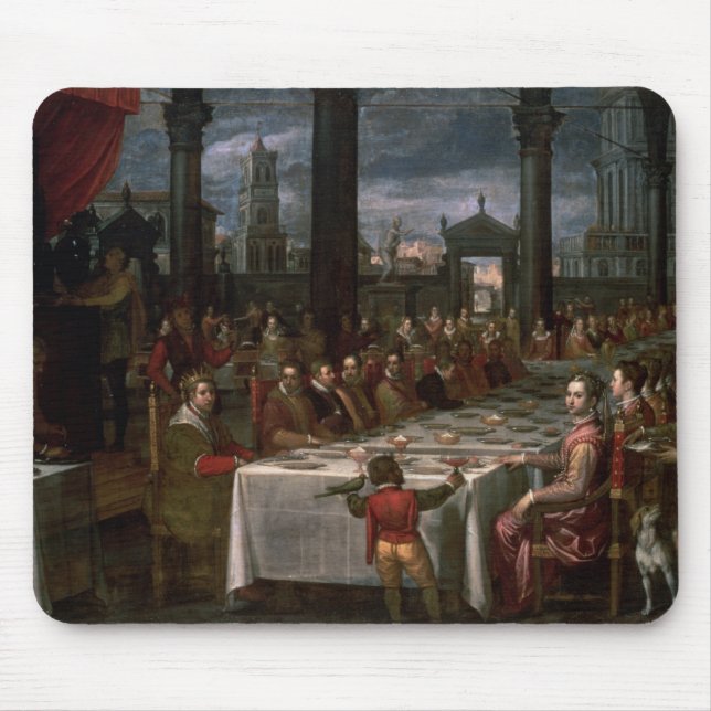 Alfombrilla De Ratón Casar banquete (Frente)