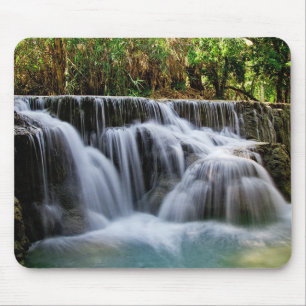Alfombrilla De Ratón Cascada de agua natural