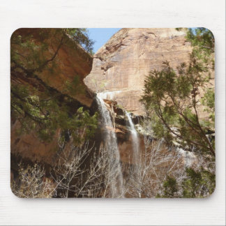 Alfombrilla De Ratón Cascada de Emerald Pool I del Parque Nacional Zion