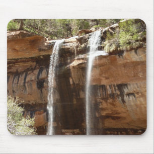 Alfombrilla De Ratón Cascada de Emerald Pool IV del Parque Nacional Zio