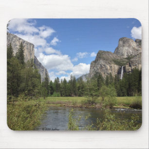 Alfombrilla De Ratón Cascada del valle de Yosemite