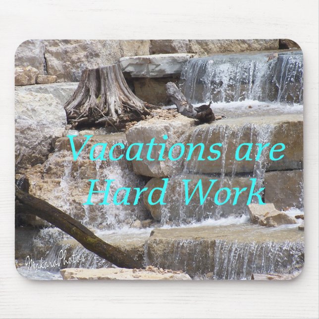 Alfombrilla De Ratón Cascada Mousepad #2-customize (Frente)