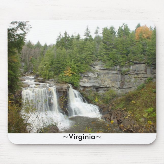 Alfombrilla De Ratón Cascada Mousepad de Virginia Occidental (Frente)