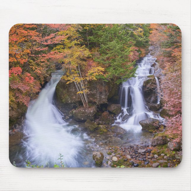 Alfombrilla De Ratón Cascada Ryuzu en Nikko Japón (Frente)