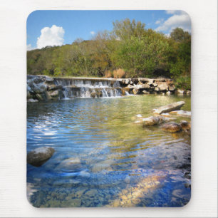 Alfombrilla De Ratón Cascadas en Barton Creek en Austin Texas 2