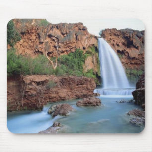 Alfombrilla De Ratón Cascadas espléndidas del bosque, mousepad
