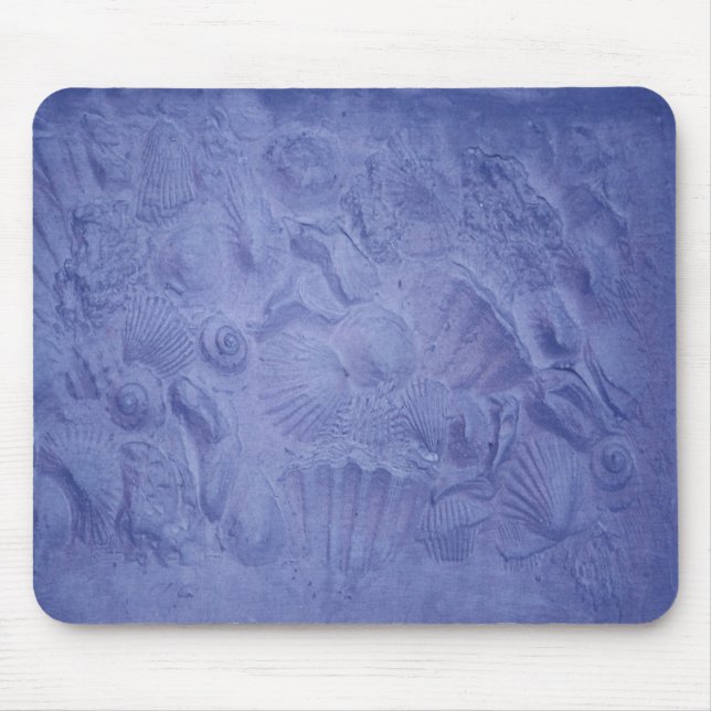 Alfombrilla De Ratón Cáscaras azules (Frente)