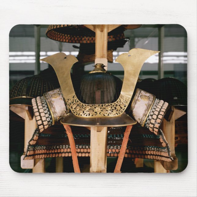 Alfombrilla De Ratón Casco del samurai, mediados del siglo XIV (Frente)