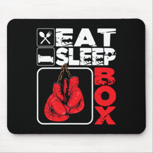 Alfombrilla De Ratón Casilla de sueño - Boxeo Boxeador de Gimnasio Boxe
